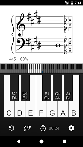 Vivace: Learn to Read Music - Image screenshot of android app