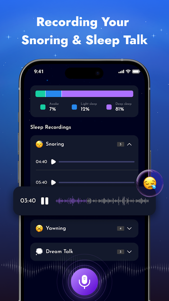 Sleep Tracker: White Noise - عکس برنامه موبایلی اندروید