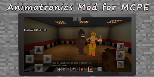 Animatronics Mod Minecraft - Gameplay image of android game