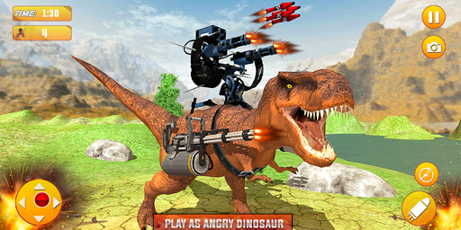 New Dinosaur Survival Battle-Beast Attack - Image screenshot of android app