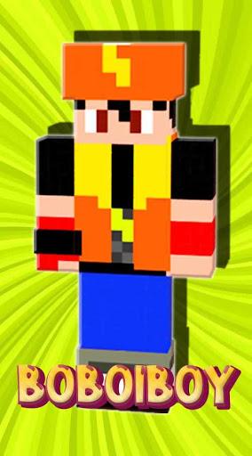 Skin Boboi Boy For Minecraft - عکس برنامه موبایلی اندروید