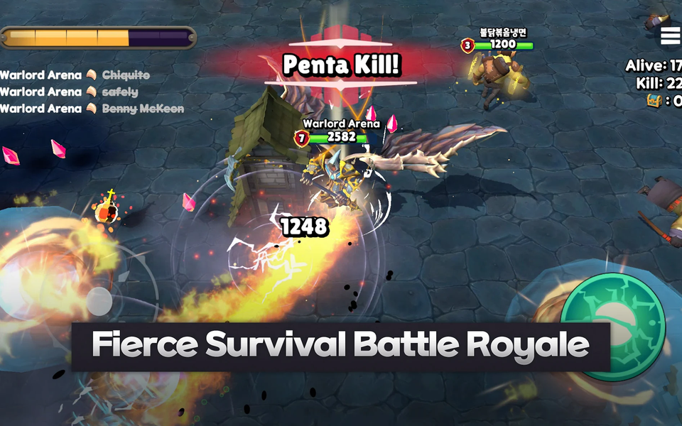 Warlord Arena.io : Evolution - عکس بازی موبایلی اندروید