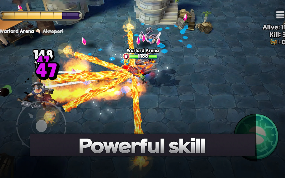 Warlord Arena.io : Evolution - عکس بازی موبایلی اندروید