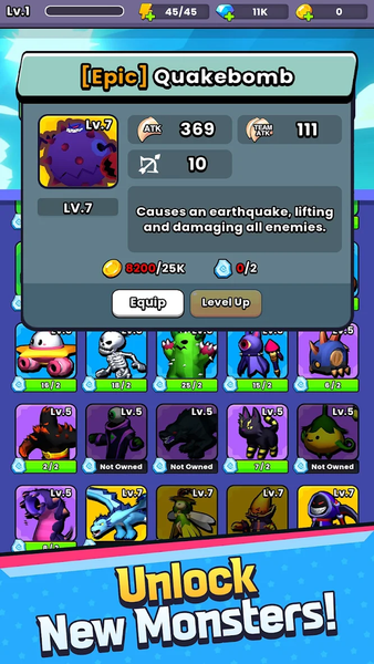 Monstars Evolution Defense TD - عکس بازی موبایلی اندروید