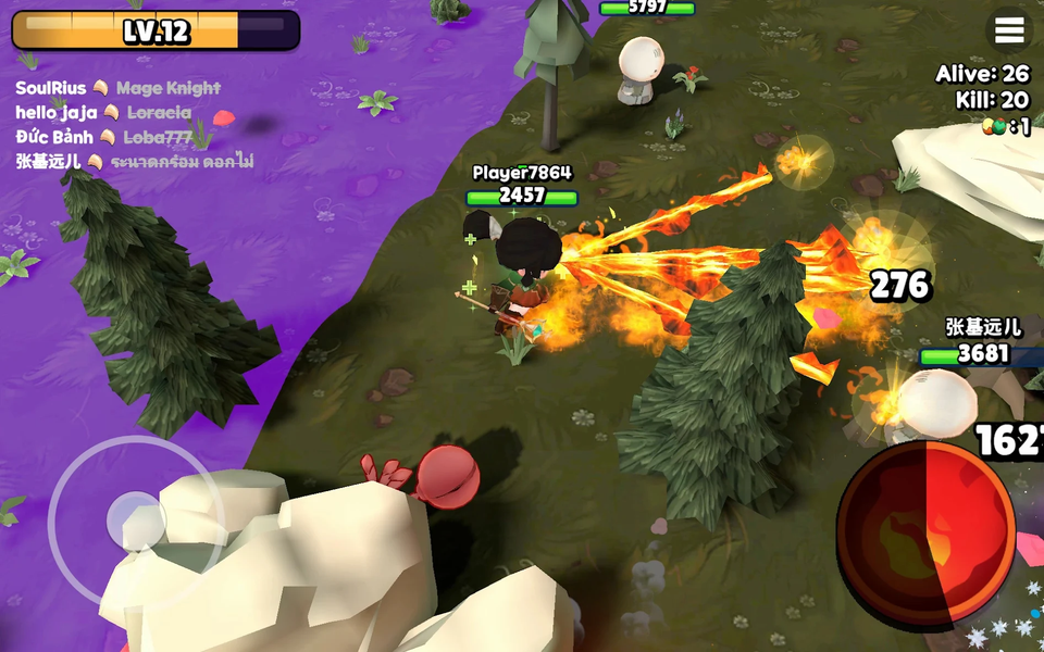 Magical Monster.io : Evolution - Gameplay image of android game