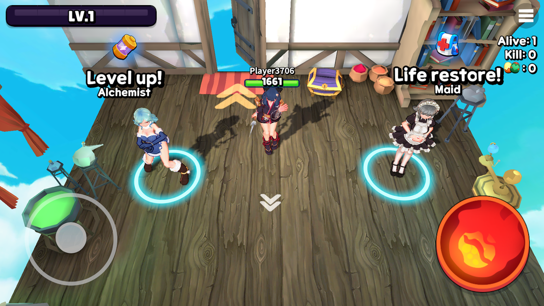 Magical Monster.io : Evolution - Gameplay image of android game