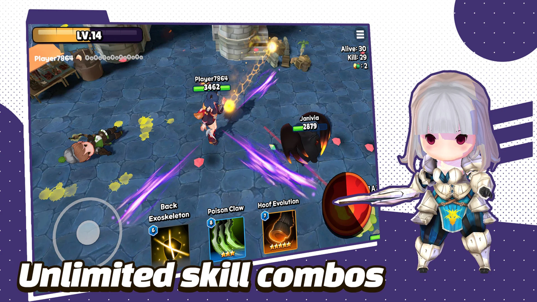 Magical Monster.io : Evolution - Gameplay image of android game