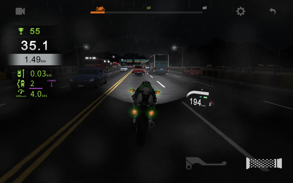 Real Moto Traffic - Image screenshot of android app