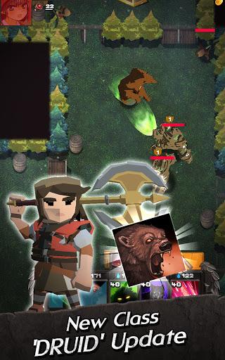 Darkest Rogue : Slingshot RPG - Gameplay image of android game