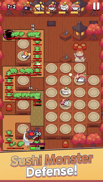 SushiMon Defense - عکس بازی موبایلی اندروید
