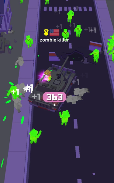 Zombie.io : 3 Nights survivor - Gameplay image of android game