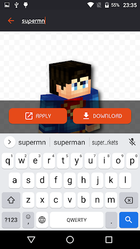 Boy Skin for Minecraft - Image screenshot of android app