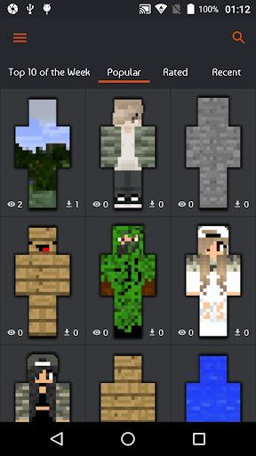Camouflage Skin for Minecraft - Image screenshot of android app
