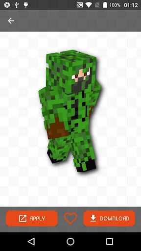 Camouflage Skin for Minecraft - Image screenshot of android app