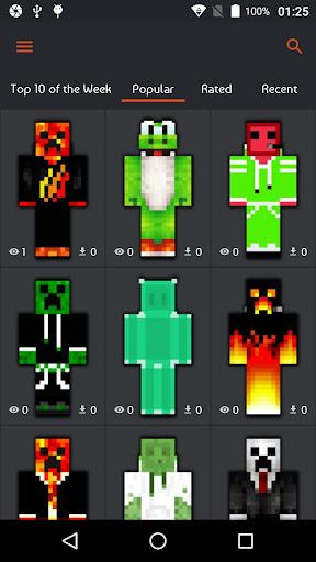 Mob Skin for Minecraft - Image screenshot of android app