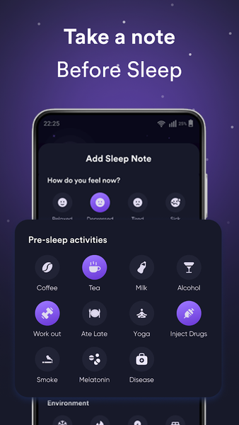 Sleep Tracker & Sleep Recorder - عکس برنامه موبایلی اندروید