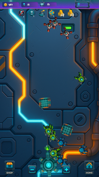 Robo Blaster: Mech Wars - عکس بازی موبایلی اندروید