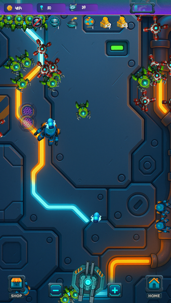 Robo Blaster: Mech Wars - عکس بازی موبایلی اندروید