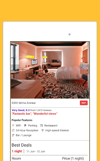 Hotel Deals & Accommodations - Image screenshot of android app
