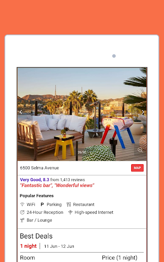 Hotel Deals & Accommodations - Image screenshot of android app