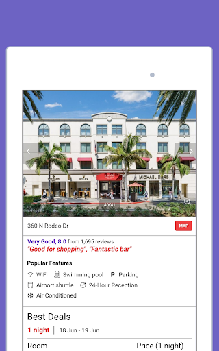 Hotel Deals & Accommodations - Image screenshot of android app