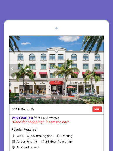 Hotel Deals & Accommodations - Image screenshot of android app