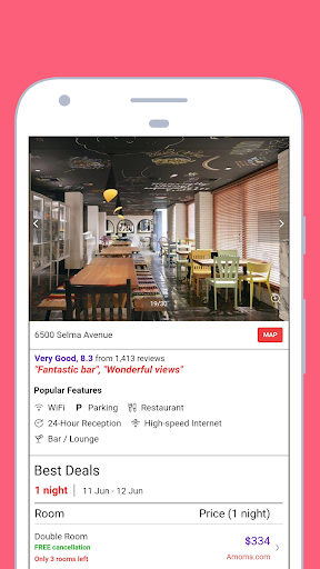 Hotel Deals & Accommodations - Image screenshot of android app