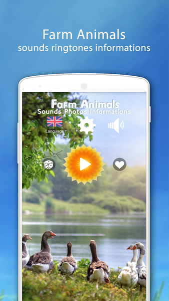 Farm Animal Sounds - عکس برنامه موبایلی اندروید