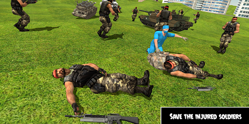 US Army Helicopter War Rescue Simulator 2020 - Image screenshot of android app