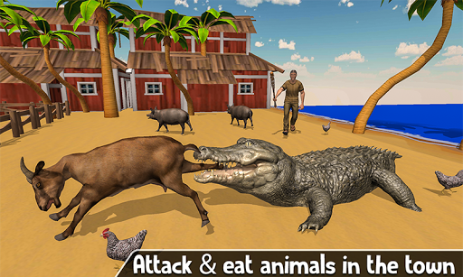 Dungeon Crocodile Simulator 2020 -Crocodile Attack - عکس برنامه موبایلی اندروید