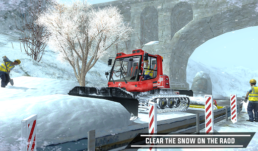 City Heavy Snow Excavator Simulator ۳D - عکس برنامه موبایلی اندروید