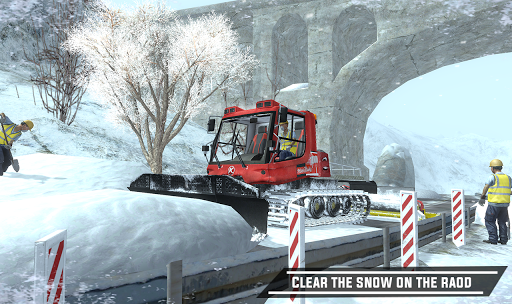 City Heavy Snow Excavator Simulator ۳D - عکس برنامه موبایلی اندروید
