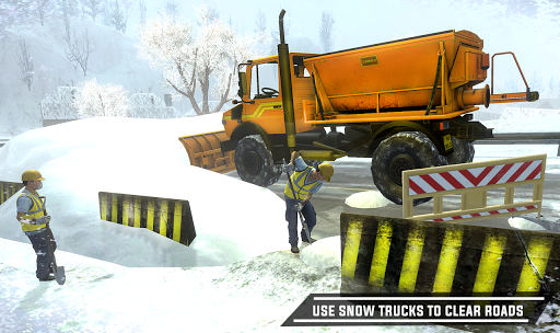 City Heavy Snow Excavator Simulator ۳D - عکس برنامه موبایلی اندروید