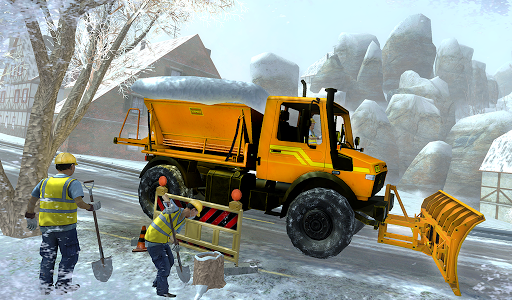 City Heavy Snow Excavator Simulator ۳D - عکس برنامه موبایلی اندروید