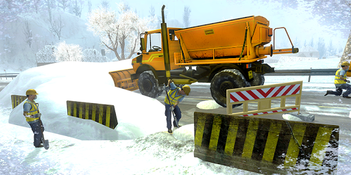 City Heavy Snow Excavator Simulator ۳D - عکس برنامه موبایلی اندروید