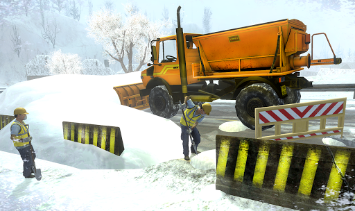 City Heavy Snow Excavator Simulator ۳D - عکس برنامه موبایلی اندروید