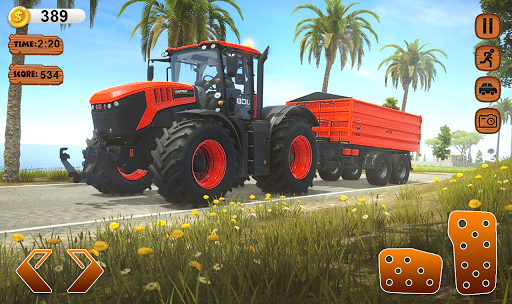 Farmer Simulator Game - Gameplay image of android game