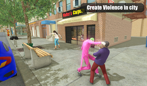 Superhero Crime Simulator - Clown Mafia Game 2020 - Gameplay image of android game