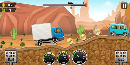Racing the Hill - Gameplay image of android game
