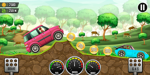 Racing the Hill - Gameplay image of android game