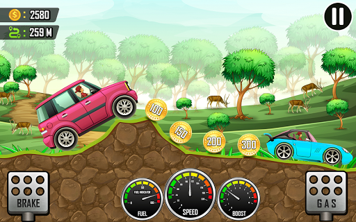 Racing the Hill - Gameplay image of android game