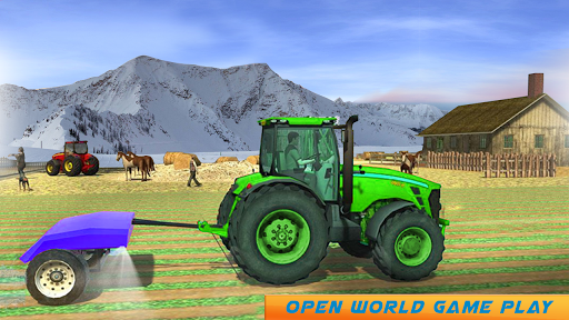 Snow Tractor Agriculture Simulator - عکس برنامه موبایلی اندروید