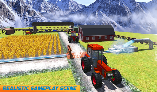 Snow Tractor Agriculture Simulator - عکس برنامه موبایلی اندروید