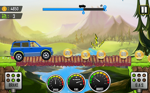 Mountain Racing Game - Image screenshot of android app