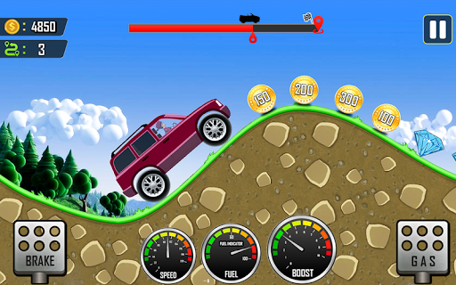 Mountain Racing Game - Image screenshot of android app