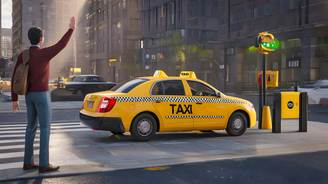 Real Taxi Driving: Taxi Sim - عکس برنامه موبایلی اندروید