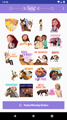 DreamWorks TV Spirit Stickers - Image screenshot of android app