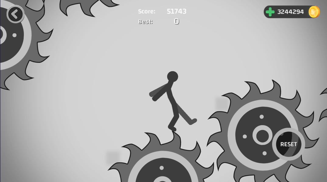 Stickman Ragdoll Simulator - Gameplay image of android game