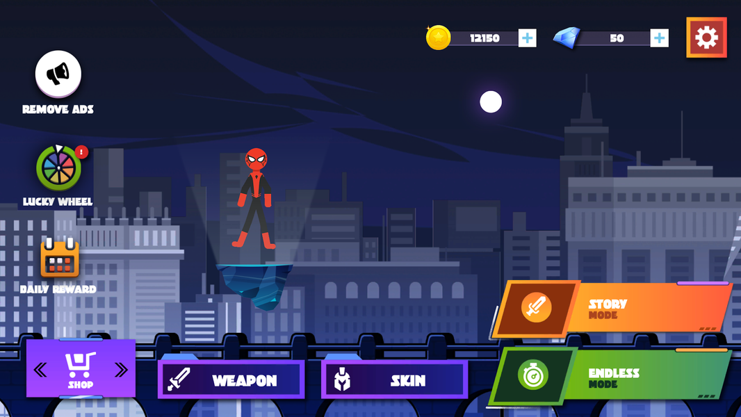 Stick Warrior Fight - Gameplay image of android game