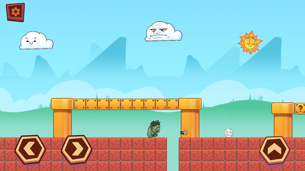 Super Fall Adventure - Gameplay image of android game